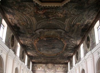 Comune di Mirabella Eclano: il soffitto ligneo della Chiesa di Madonna  delle Grazie